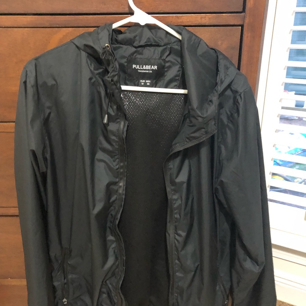 pull and bear rain jacket